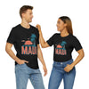 Maui, Hawaii T-Shirt - Retro Palm Tree & Beach Unisex Maui Shirt