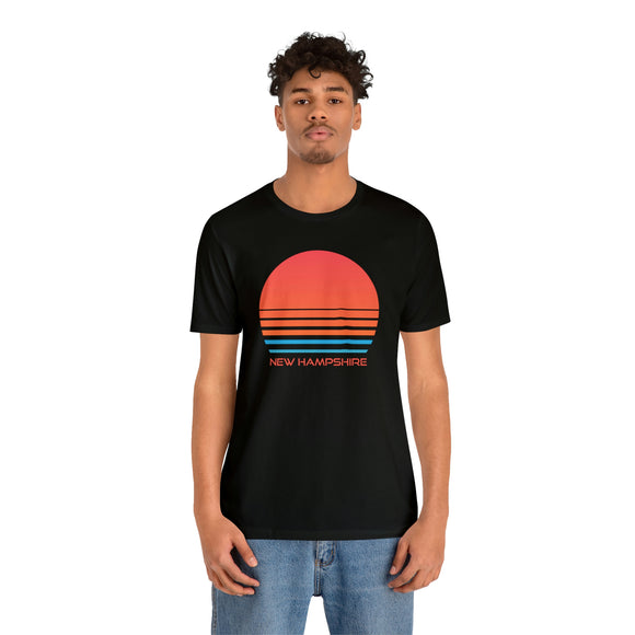 New Hampshire T-Shirt - Retro 80s Unisex New Hampshire Shirt