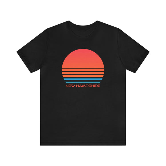 New Hampshire T-Shirt - Retro 80s Unisex New Hampshire Shirt