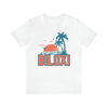 Biloxi, Mississippi T-Shirt - Retro Palm Tree & Beach Unisex Biloxi Shirt
