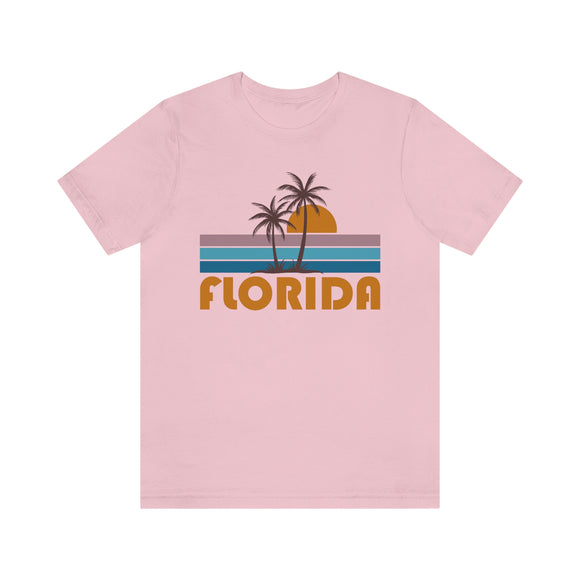 Florida T-Shirt - Retro Palm Tree Unisex Florida Shirt