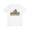 Monterey, California T-Shirt - Retro Palm Tree Unisex Monterey Shirt-10