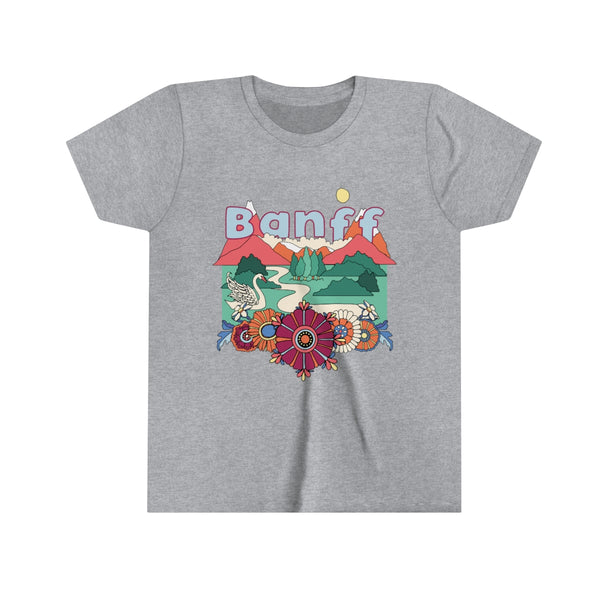 Banff Youth T-Shirt - Boho Canada Kid's TShirt