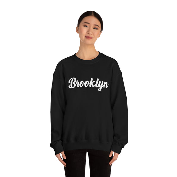 Brooklyn, New York Sweatshirt - Retro Sunset Unisex