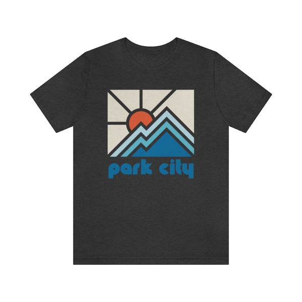 Park City Shirt, Utah Retro T-Shirt, Colorful Utah tee, Park City Mountain Shirt