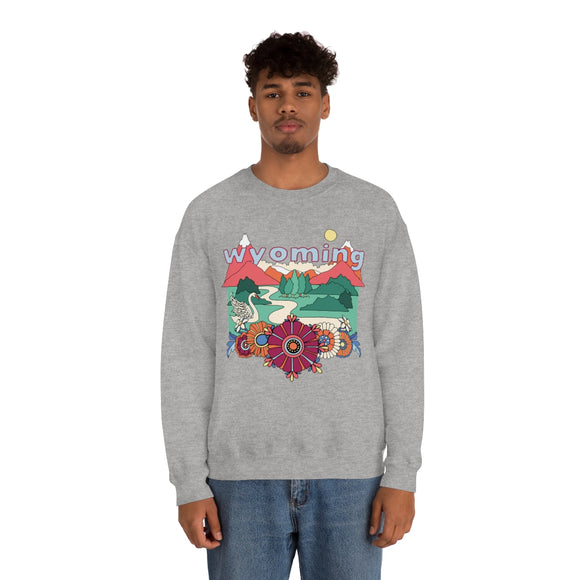 Wyoming Sweatshirt - Boho / Hippie Unisex