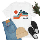 Alta, Utah T-Shirt - Retro Mountain Unisex Alta Shirt-16