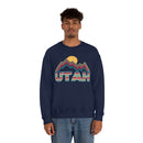 Utah Sweatshirt Mountain - Retro Unisex Mountain-27