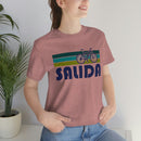 Salida T-Shirt - Retro Mountain Bike Adult Unisex Salida, Colorado T Shirt-24