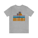 Miami, Florida T-Shirt - Retro Palm Tree Unisex Miami Shirt-37