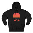 Premium Vail, Colorado Hoodie - Retro 80s Unisex Sweatshirt-5