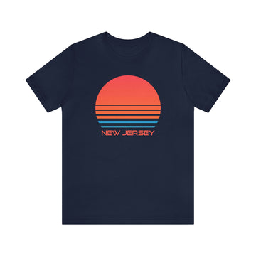 New Jersey T-Shirt - Retro 80s Unisex New Jersey Shirt