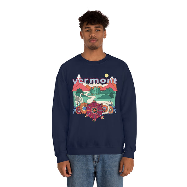 Vermont Sweatshirt - Boho / Hippie Unisex
