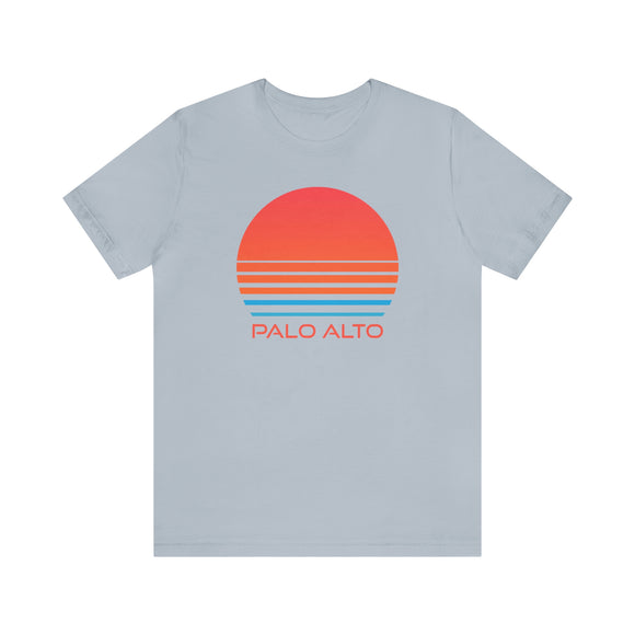 Palo Alto, California T-Shirt - Retro 80s Unisex Palo Alto Shirt