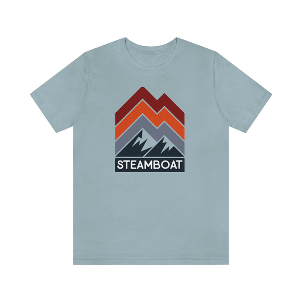 Steamboat, Colorado T-Shirt - Retro Mountain Unisex Steamboat Shirt