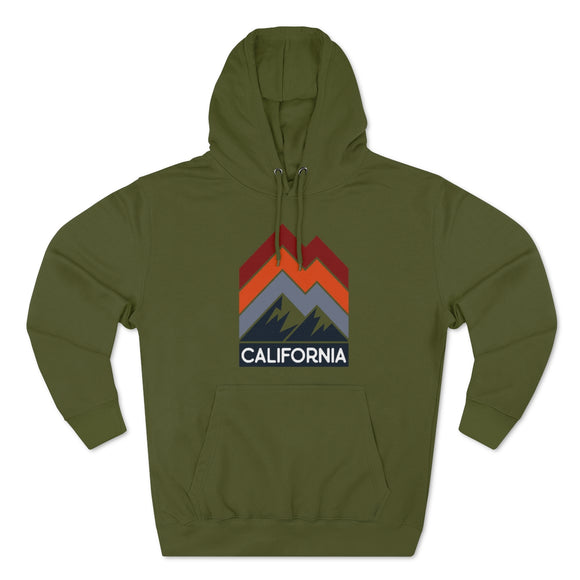 Premium California Hoodie - Retro Unisex Sweatshirt