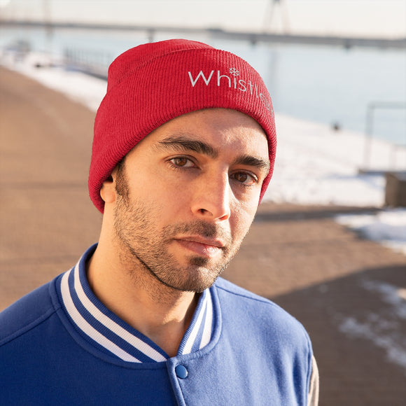 Whistler BC, Canada Beanie Snowflake - Embroidered Whistler Knit Hat