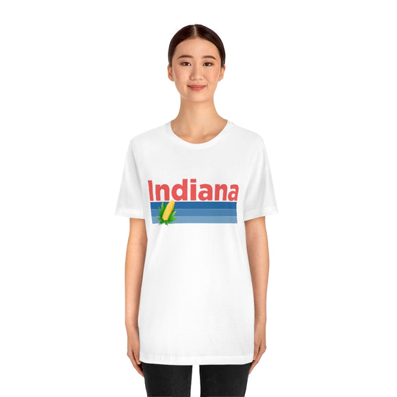 Indiana T-Shirt - Retro Corn Unisex Indiana Shirt