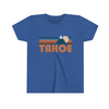 Tahoe Youth T-Shirt - Retro Mountain California Kid's TShirt