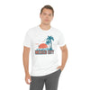 Mexico City, Mexico T-Shirt - Retro Palm Tree & Beach Unisex Mexico City Shirt