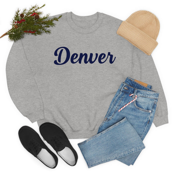 Denver, Colorado Sweatshirt - Script Unisex