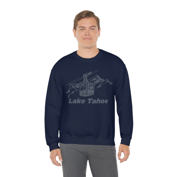Lake Tahoe, California Sweatshirt - Ski Lift Unisex