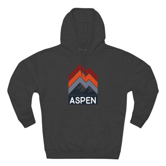Premium Aspen, Colorado Hoodie - Retro Unisex Sweatshirt