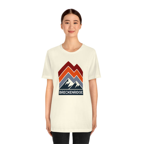 Breckenridge, Colorado T-Shirt - Retro Mountain Unisex Breckenridge Shirt