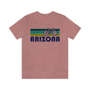 Arizona T-Shirt - Retro Mountain Bike Adult Unisex Arizona T Shirt-1