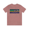Arizona T-Shirt - Retro Mountain Bike Adult Unisex Arizona T Shirt