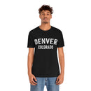 Denver, Colorado Shirt - Paint Text Unisex Denver T-Shirt-9