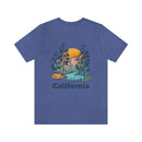 California T-Shirt - Mountain Illustration Unisex California Shirt-33