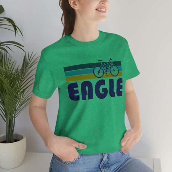 Eagle T-Shirt - Retro Mountain Bike Adult Unisex Eagle, Colorado T Shirt