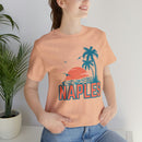 Naples, Florida T-Shirt - Retro Palm Tree & Beach Unisex Naples Shirt-45