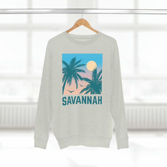 Premium Savannah, Georgia Sweatshirt - Unisex Premium Crewneck Sweatshirt