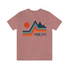 Park City, Utah T-Shirt - Retro Mountain Unisex Park City Shirt