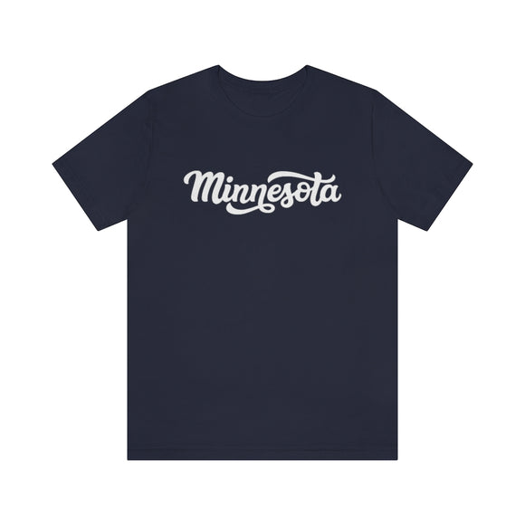 Minnesota T-Shirt - Hand Lettered Unisex Minnesota Shirt