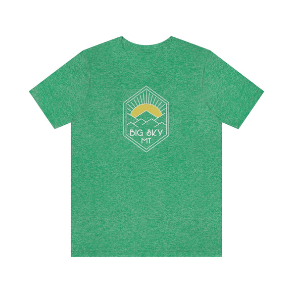 Big Sky, Montana T-Shirt - Sun Unisex Big Sky Shirt