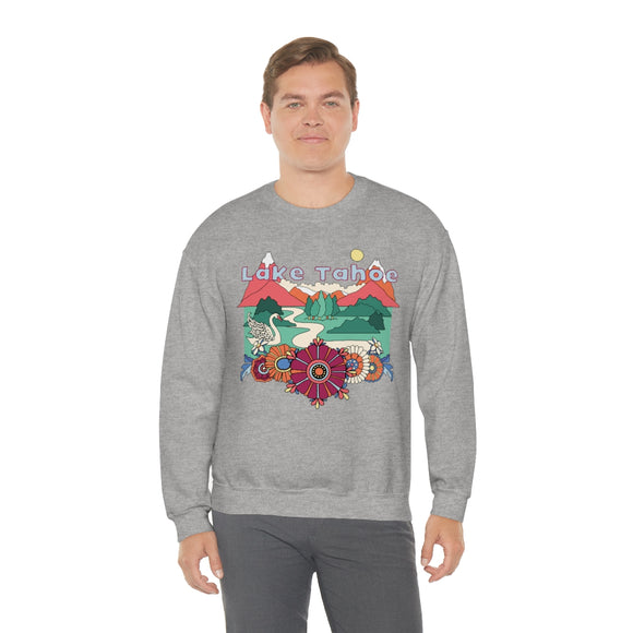 Lake Tahoe Unisex Sweatshirt - Boho Style Unisex