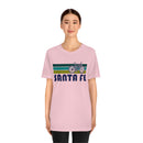 Santa Fe T-Shirt - Retro Mountain Bike Adult Unisex Santa Fe, New Mexico T Shirt-56