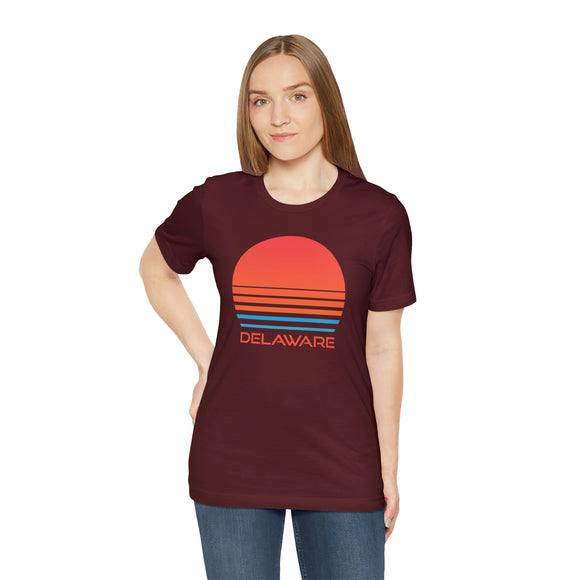 Delaware T-Shirt - Retro 80s Unisex Delaware Shirt