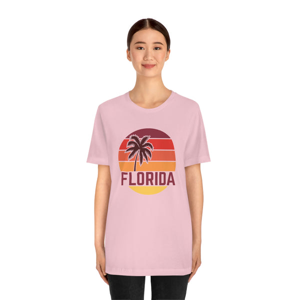 Florida T-Shirt - Retro Palm Tree Unisex Florida Shirt