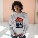 Premium Aspen Sweatshirt - Retro Unisex Premium Crewneck Aspen, Colorado Sweatshirt-8