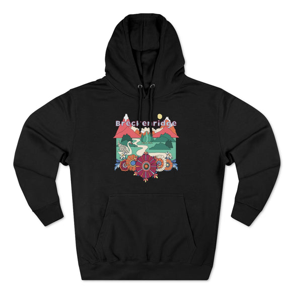 Premium Breckenridge, Colorado Hoodie - Boho Unisex Sweatshirt