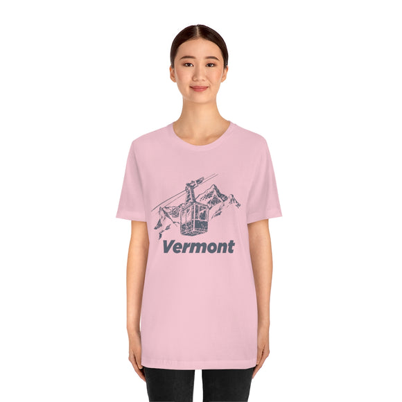 Vermont T-Shirt - Retro Unisex Vermont T Shirt