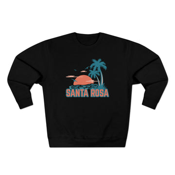 Buy black Premium Santa Rosa, California Sweatshirt - Unisex Premium Crewneck Sweatshirt