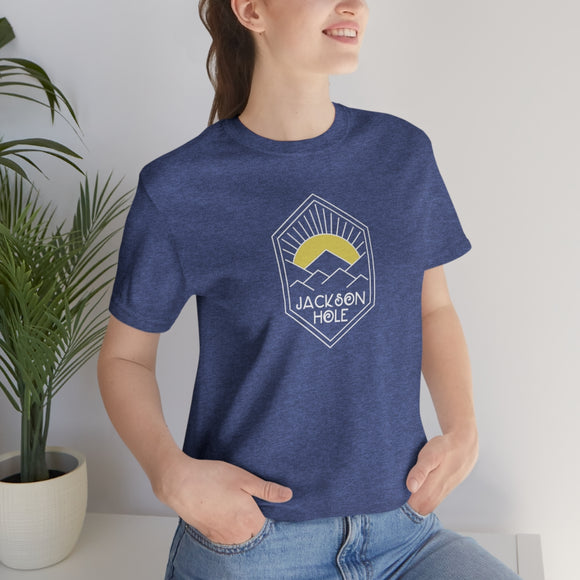 Jackson Hole, Wyoming T-Shirt - Sun Unisex Jackson Hole Shirt