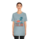 Tulum, Mexico T-Shirt - Retro Palm Tree & Beach Unisex Tulum Shirt-35