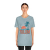 Tulum, Mexico T-Shirt - Retro Palm Tree & Beach Unisex Tulum Shirt