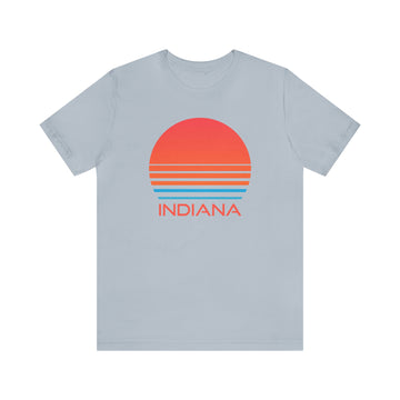 Buy light-blue Indiana T-Shirt - Retro 80s Unisex Indiana Shirt